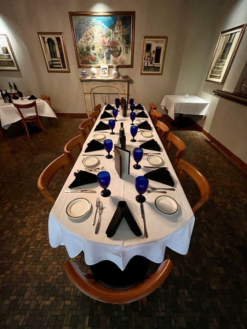 Banquet room